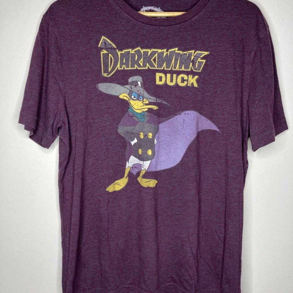 Disney Darkwing Duck Women's Large Purple T-Shirt